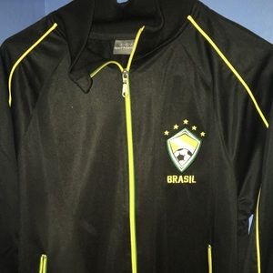 RETRO BRAZIL JACKET! WORN ONCE !